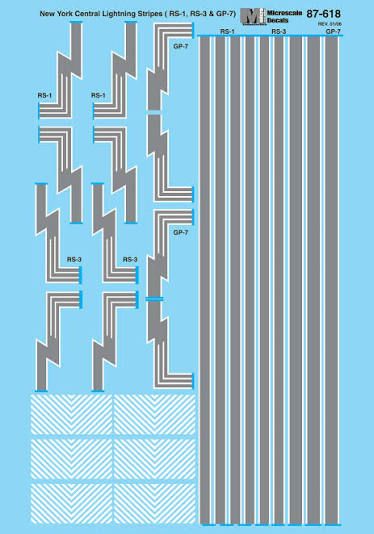 New York Central Diesel Stripes