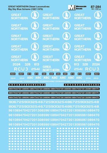 Great Northern Diesels (1967 - 1970)