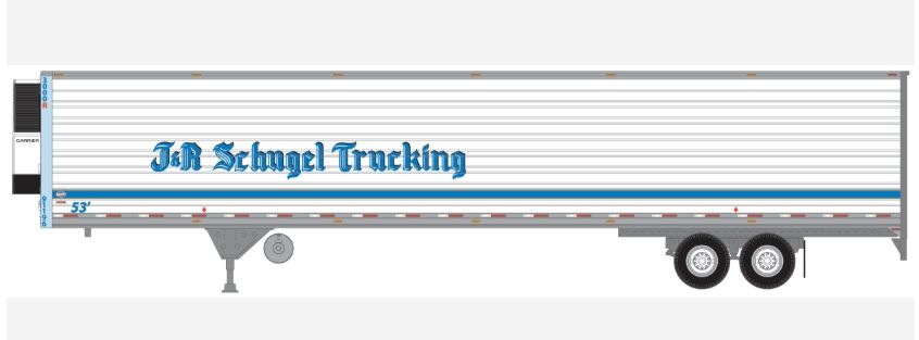 53' Utility Reefer Trailer,Excel Truck#5053