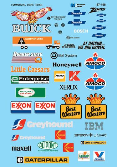 Structure Signs Advertising (1970s - 1990s)