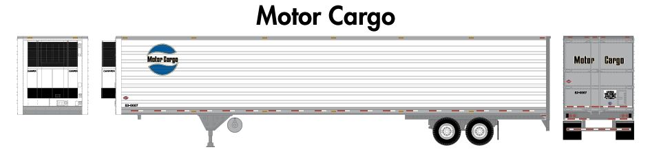 53' Utility Reefer Trailer England #10838