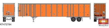 53’ Wabash Plate Trailer Schneider National #A76237