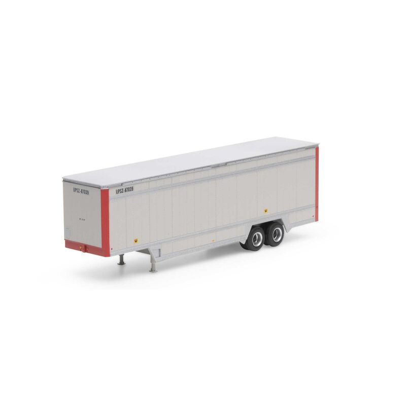 40' Drop Sill Parcel Trailer, UPS/Red Ends #87039