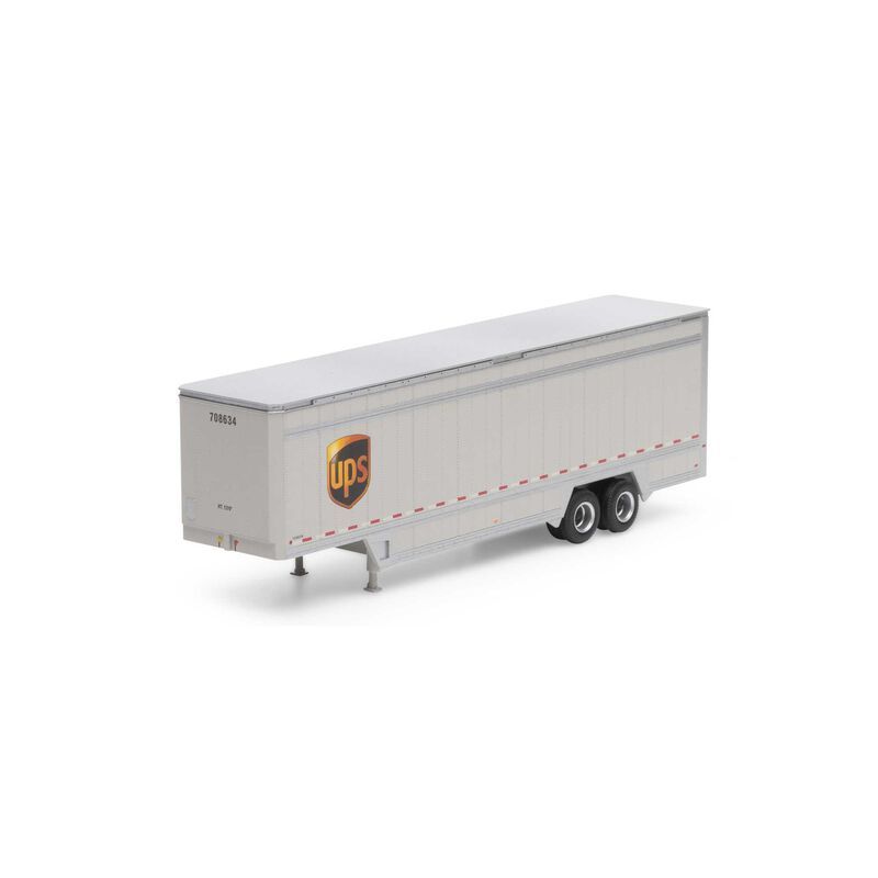 40' Drop Sill Parcel Trailer, UPS/Logo #708634