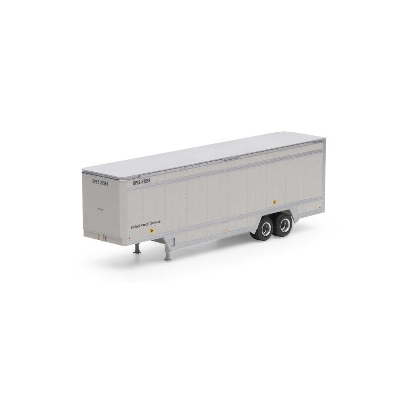 40' Drop Sill Parcel Trailer, UPS/No Logo #87998