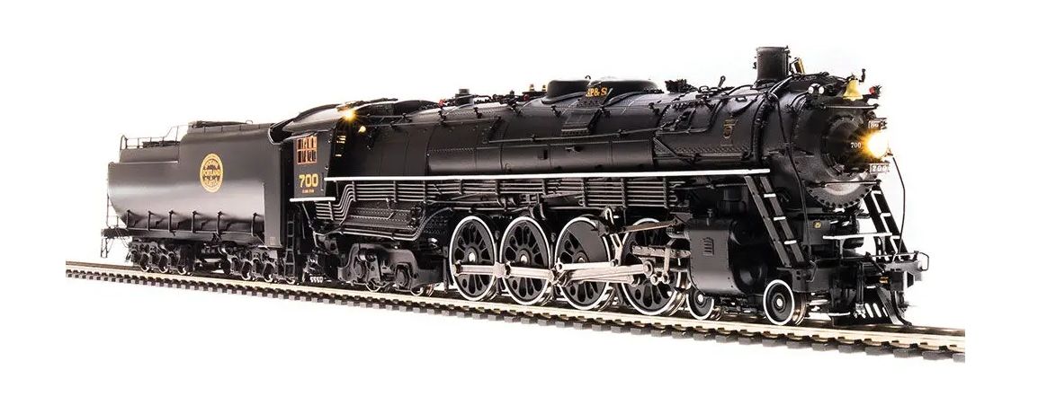 Class E-1 4-8-4 w/Sound, DCC &amp; Smoke - Paragon3 Hybrid -- Spokane, Portland &amp; Seattle #700 (black)