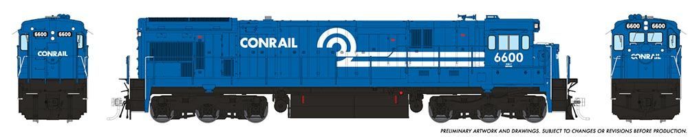C30-7 Conrail: #6608 ESU Sound