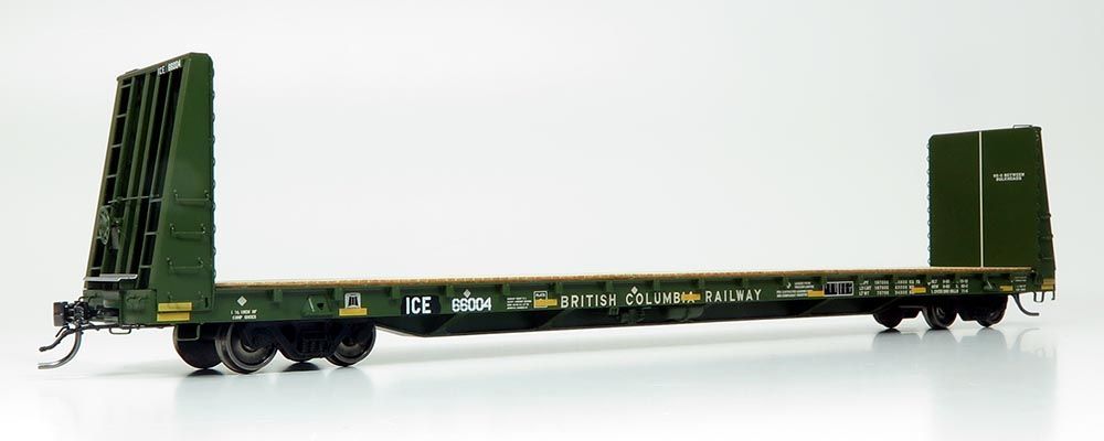 Marine Industries Bulkhead Flatcar: ICE - Ex-BCR Patch #66009