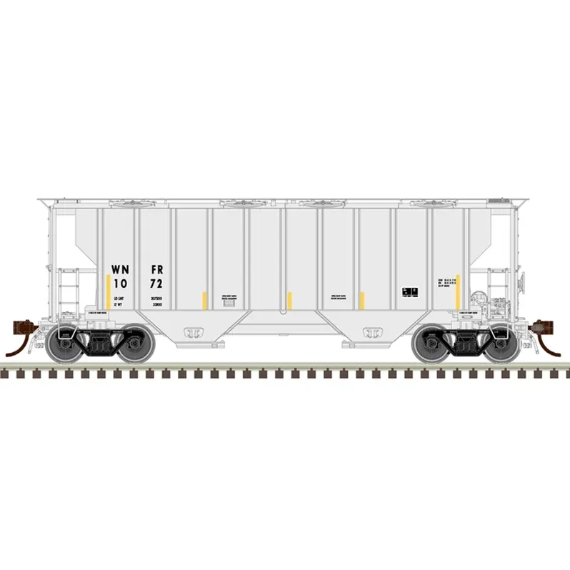 Portec 3000 Covered Hopper WNFR #1091