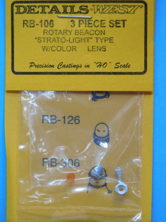 Rotary Beacon "Strato-Light" Type w/ Color Lens