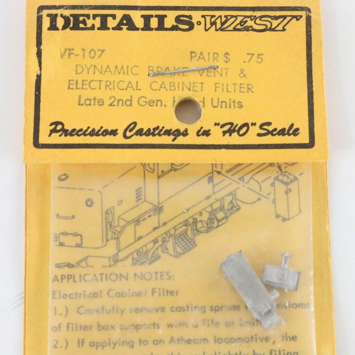 Dynamic Brake Vent &amp; Electric Cabinet Filter
