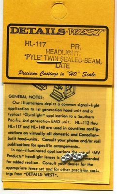 Twin Sealed Beam Pyle Headlights Late