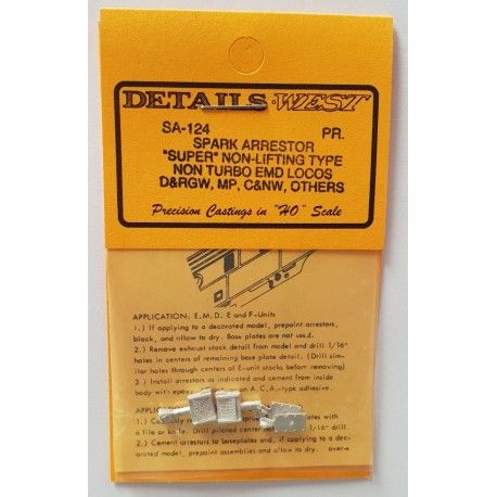 Spark Arrestors "Super" Non-lifting