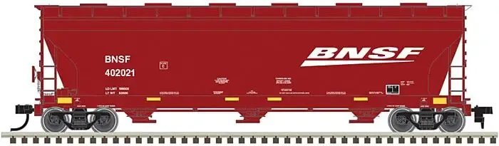 ACF 4650 Centerflow Covered Hopper Pre-1971 BNSF Railway #403650