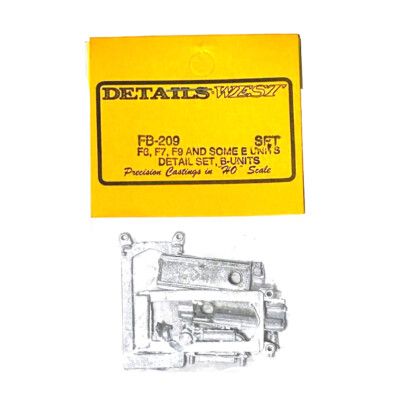 F-Unit Parts B-Unit