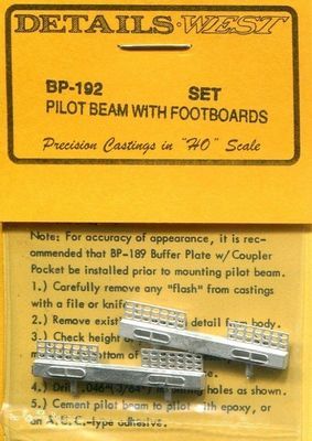 Pilot Beam with Footboards