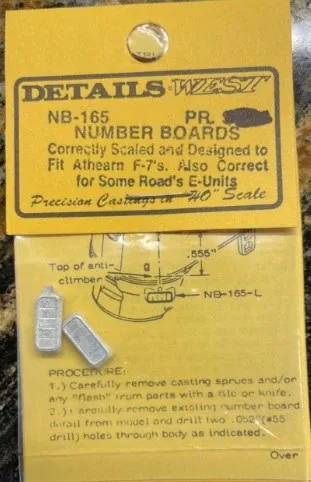 Number Boards - Switchers - F-7