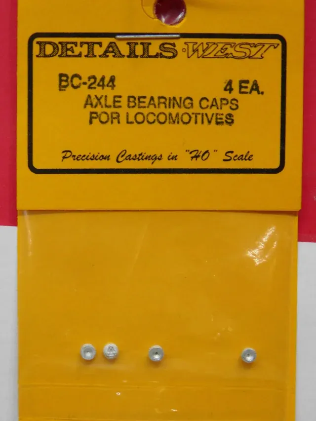 Axle Bearing Caps for Locomotives