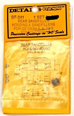 Rear Sandfiller Housing &amp; Sandfillers for GE Dash 8, 9, AC's Series Loco's