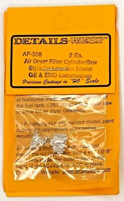 Air Dryer Filter Cylinder Box for Late Era GE's and EMD's