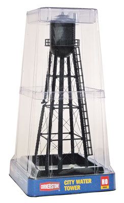 City Water Tower - Built-ups (Black)