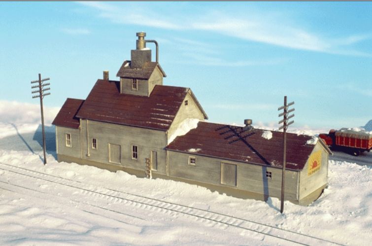 Sunrise Feed Mill N scale