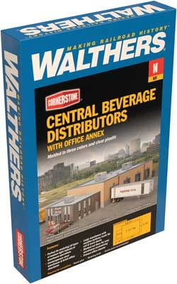 Central Beverage Distributors with Office Annex N scale