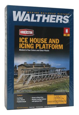 Icehouse &amp; Icing Platform N Scale