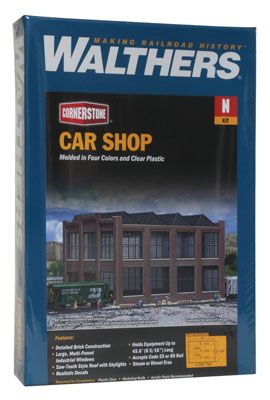 Car Shop N scale