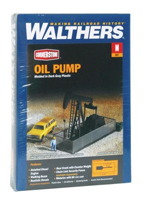 Walking Beam-Horse Head Oil Pump N Scale
