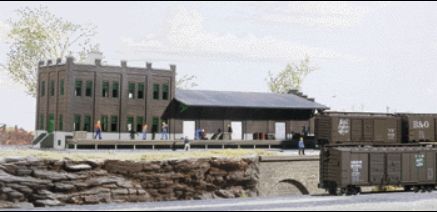 Water Street Freight Terminal N Scale