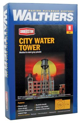 City Water Tower N Scale