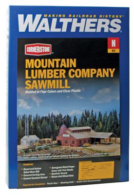 Mountain Lumber Company Sawmill N Scale