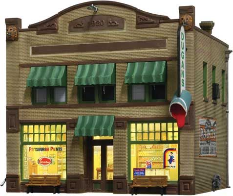 Dugan's Paint Store - Built &amp; Ready N Scale
