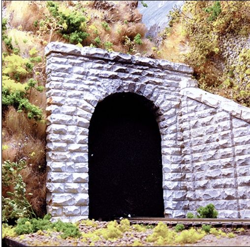 Single-Track Cut Stone Tunnel Portal