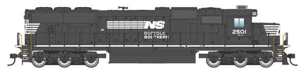 EMD SD70 NS #2513 ESU Sound