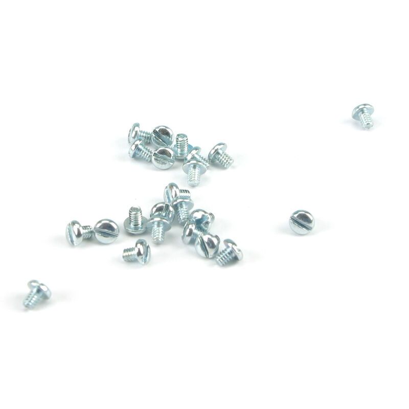 Round Head Screw, 2-56 x 1/8" (24) Black