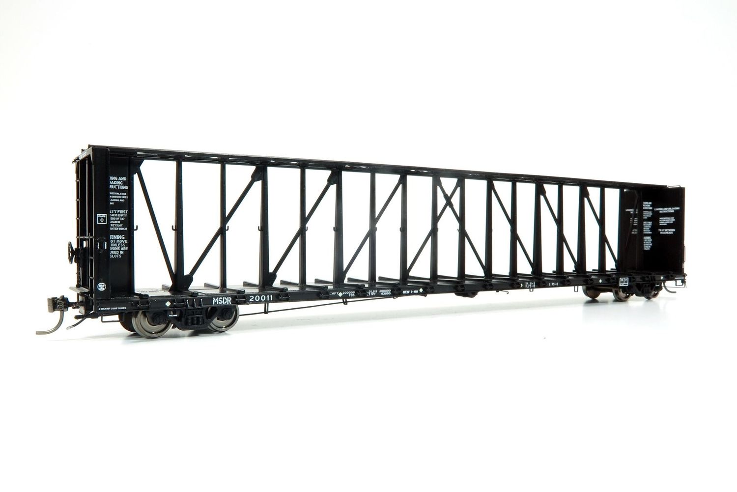 NSC Centerbeam Flatcar: (MSDR) #20028