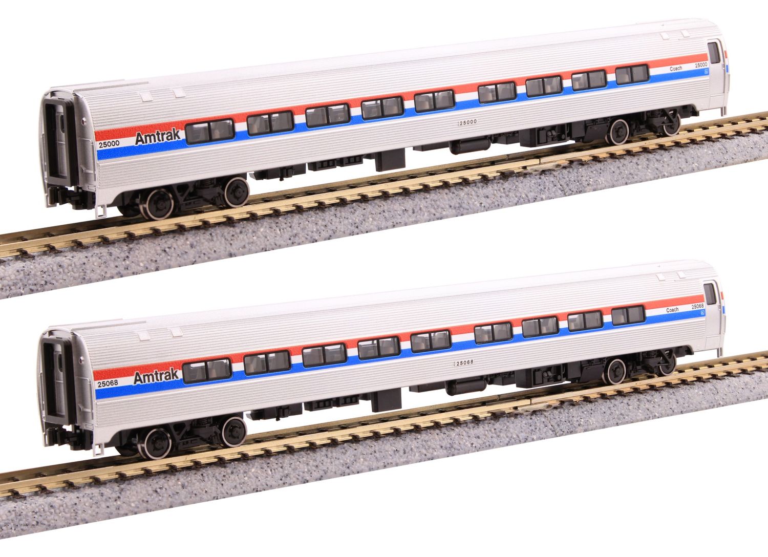 Amfleet II Coach 2 Car Set Phase III