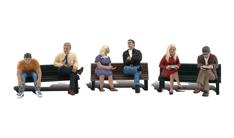 People on Benches