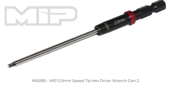2mm Speed Tip Hex Driver Wrench - Gen 2