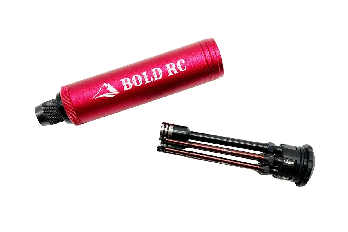 Trail 1/4" Pocket Driver 5 Tip Set &amp; Aluminum Handle