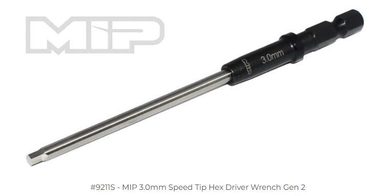 3.00mm Speed Tip Hex Driver Wrench - Gen 2