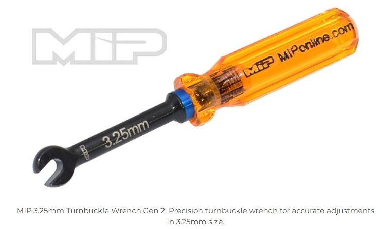 Turnbuckle Wrench, 3.25mm, AE 1/10th