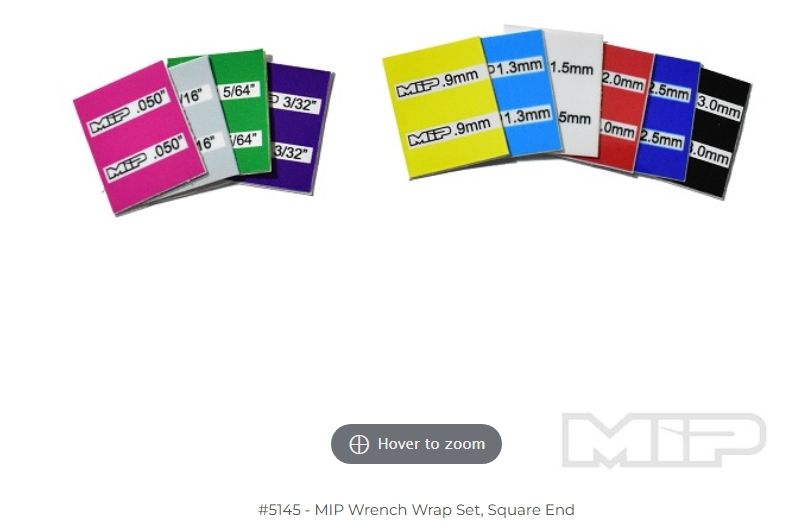 Wrench Wrap Set - Square End