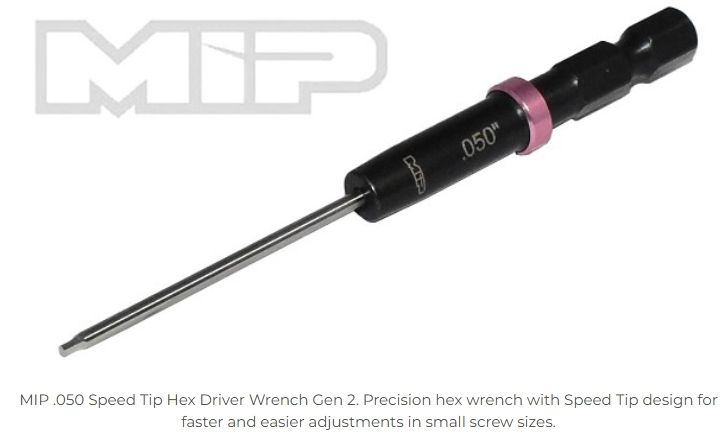 .050 Speed Tip Hex Driver Wrench - Gen 2
