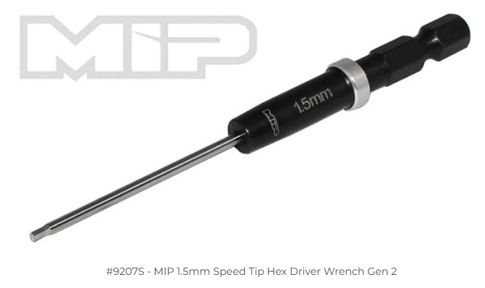 1.5 Speed Tip Hex Driver Wrench - Gen 2