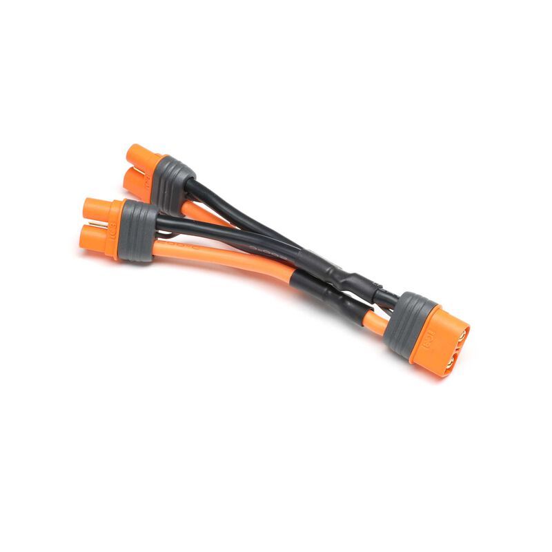 3" Parallel Y-Harness: IC3 Device, 12 AWG