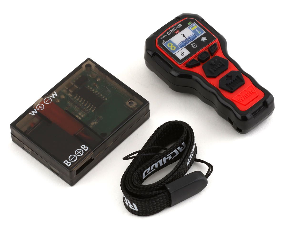 RC4WD 1/10 Warn Advanced Wireless Remote &amp; Winch Receiver (Miniature Scale Accessory)