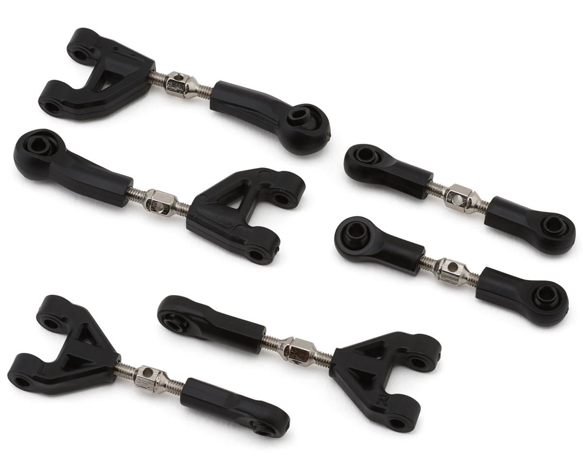 Losi NASCAR Adjustable Camber &amp; Steering Turnbuckles Set